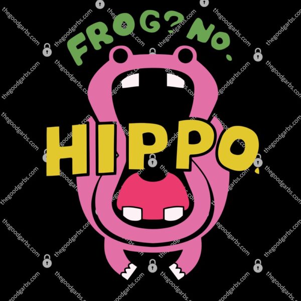 Frog No Hippos T-Shirt