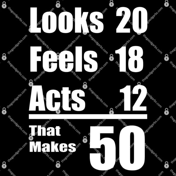 Funny 50th Birthday Fifty Years T-Shirt