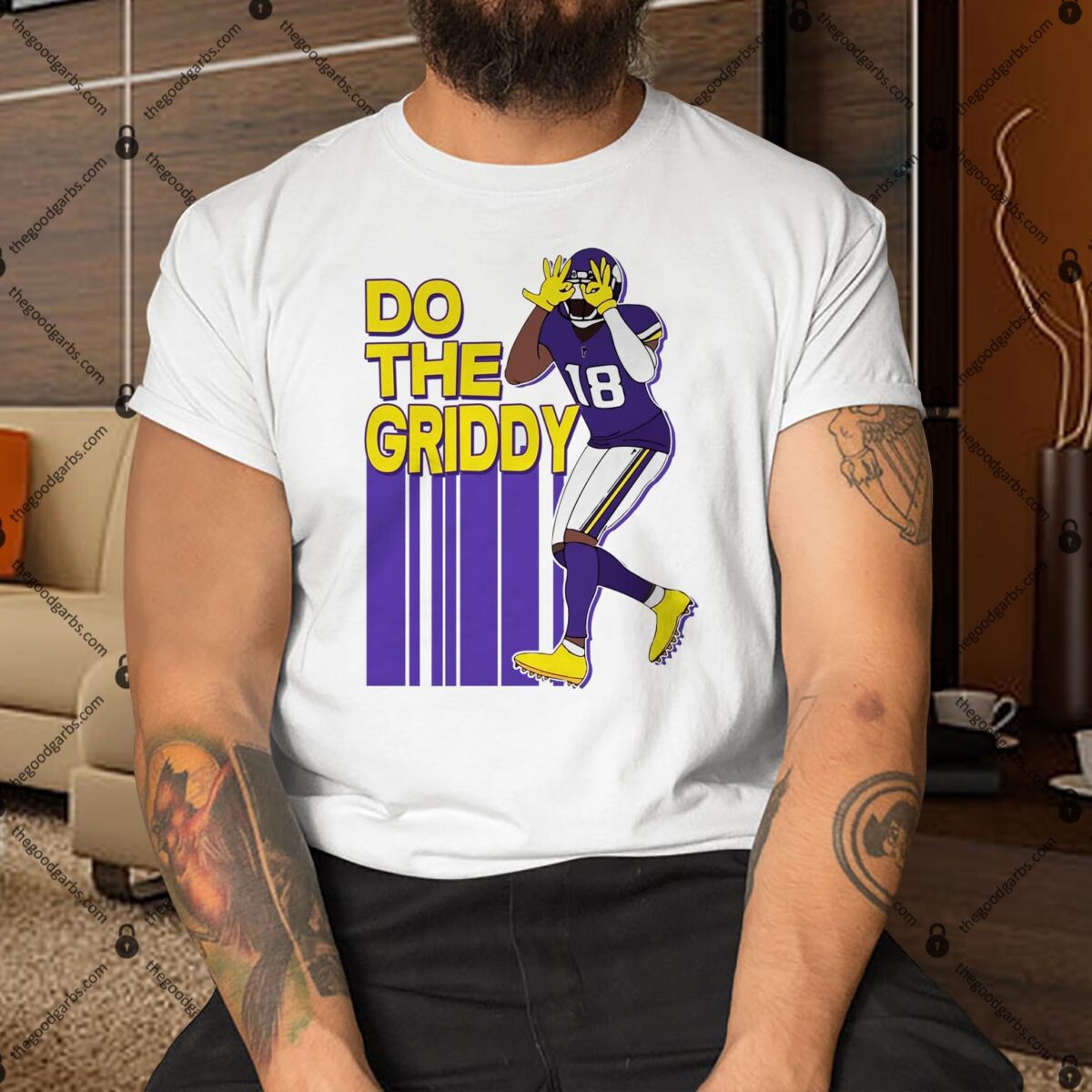 Funny Football Do The Griddy Touchdown Dance Shirt