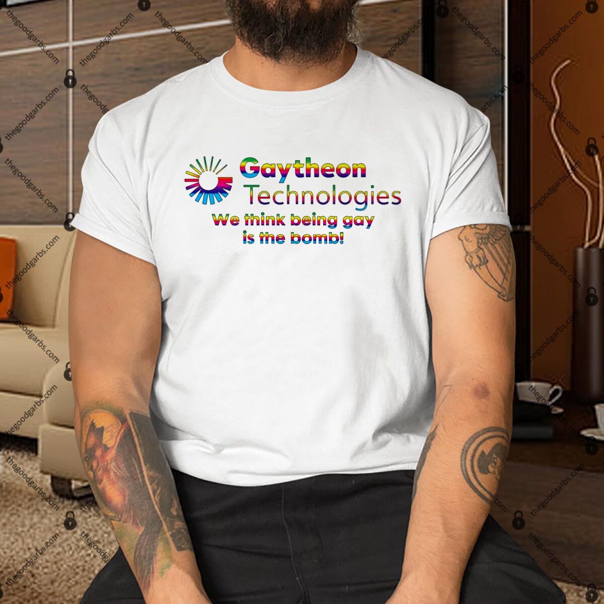 Gaytheon Technologies We Think Being Gay Is The Bomb Shirt