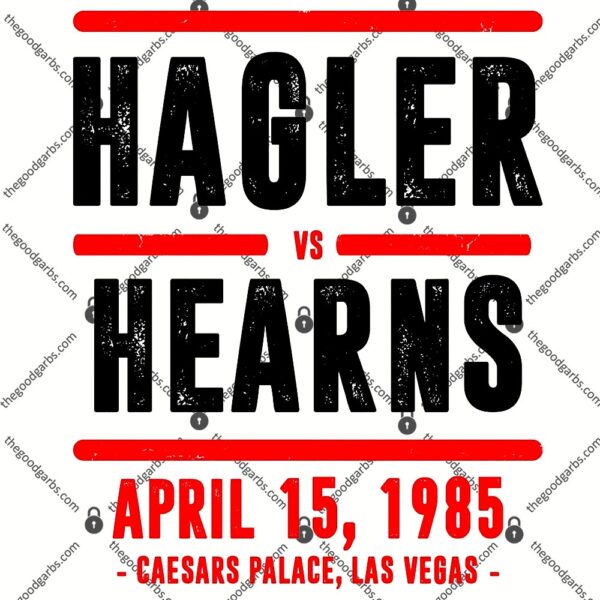 Hagler Vs Hearns 80s Boxing T-Shirt
