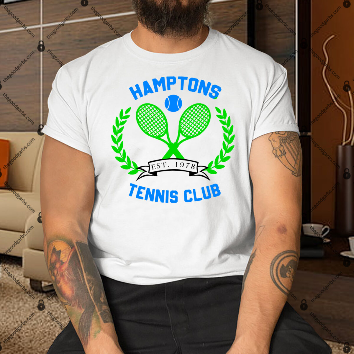 Hamptons Est 1978 Tennis Club Shirt