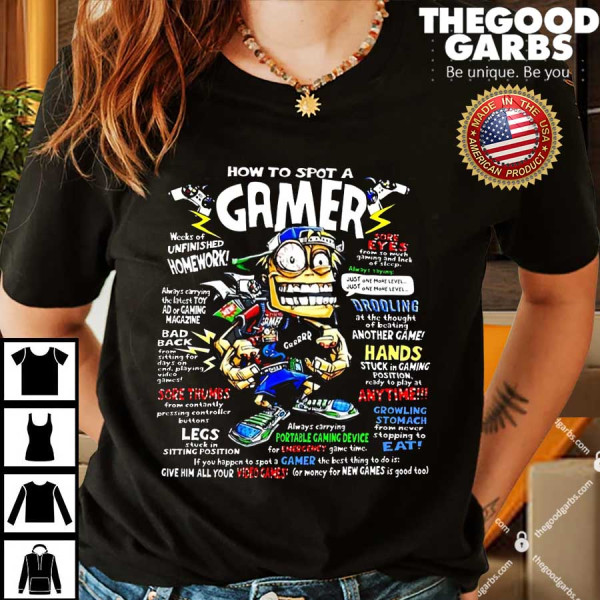 How To Spot A Gamer Shirt