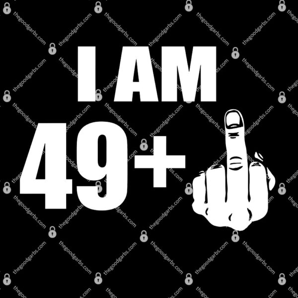 I Am 50 Middle Finger Funny 50th Birthday Gift T-Shirt