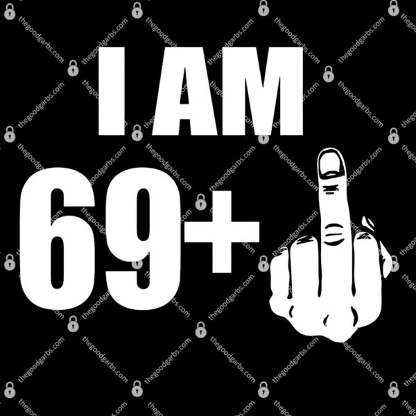 I Am 70 Middle Finger 70th Birthday Gift T-Shirt