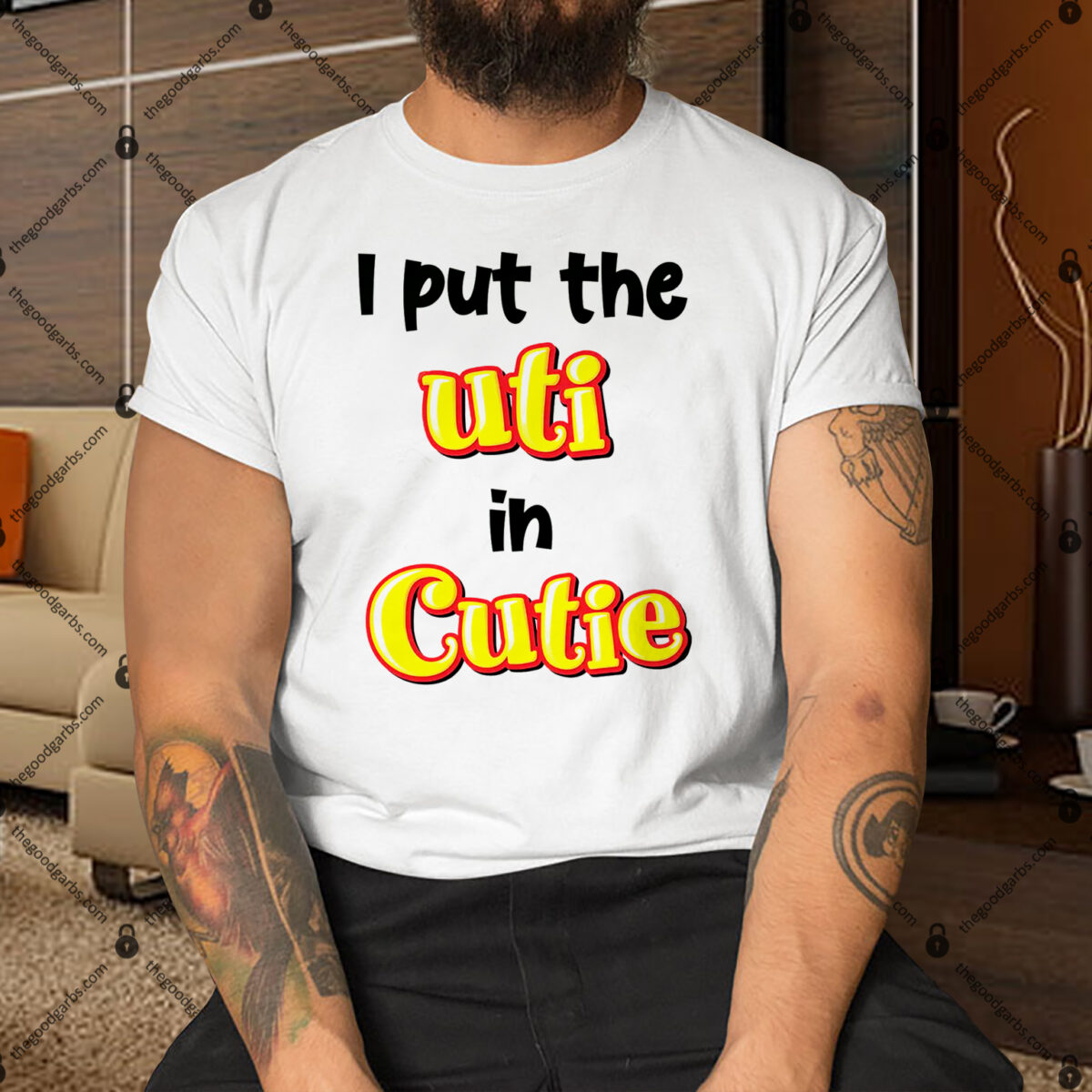 I Put The Uti In Cutie Shirt