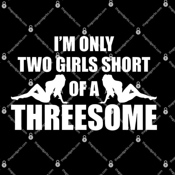 I'm Only Two Girls Short Of A Threesome T-Shirt
