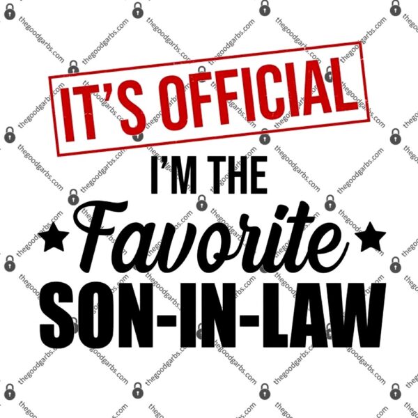 Im The Favorite Son In Law Funny Gift T-Shirt