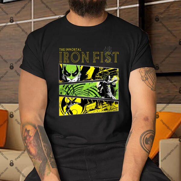 Immortal Iron Fist Panels Shirt