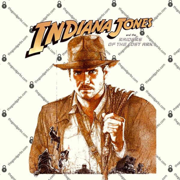 Indiana Jones Raiders Of The Lost Ark Tonal Movie Poster T-Shirt
