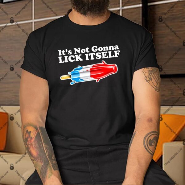 Its Not Gonna Lick Itself Funny Popsicle Shirt