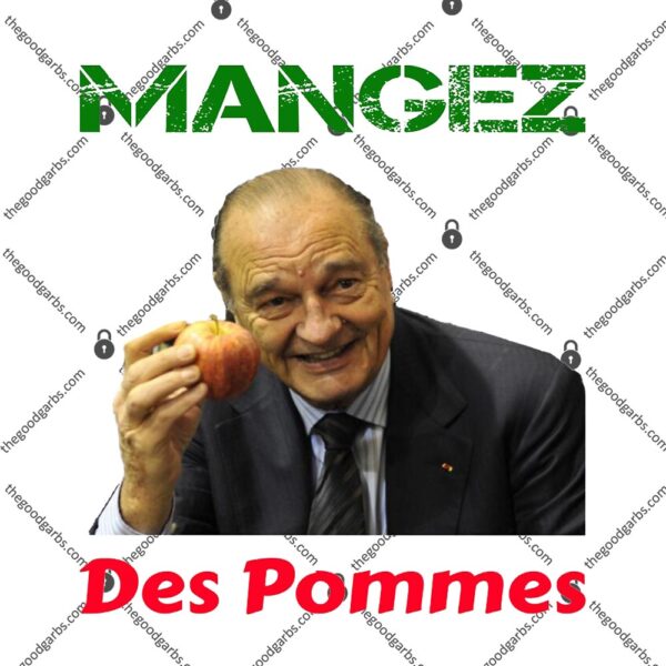 Jacques Chirac Eat apples T-Shirt