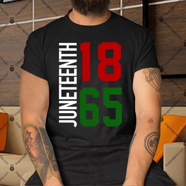 Juneteenth Jersey 1865 Shirt