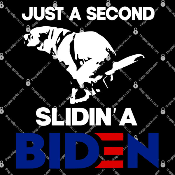 Just A Second Slidin' A Biden T-Shirt