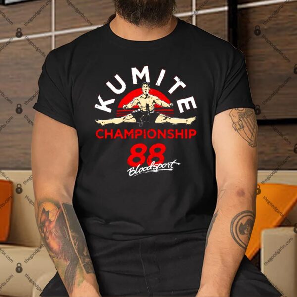 Kumite Championship Bloodsport Shirt