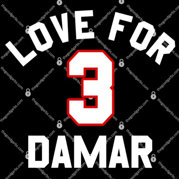 Love for Damar 3 T-shirt