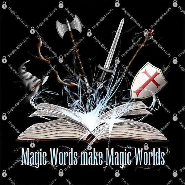 Magic Words Make Magic World Gaming T-Shirt