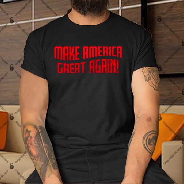 Make America Great Again Simple Logo Shirt