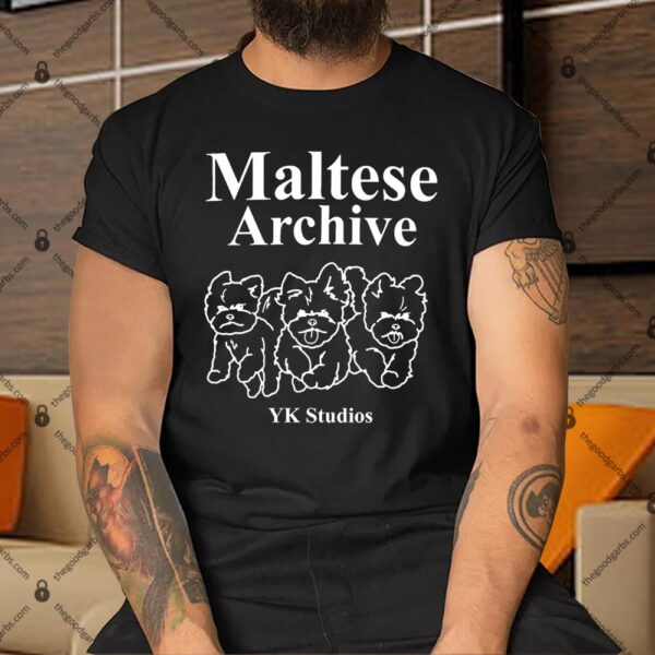 Maltese Archive Line Graphic Shirt