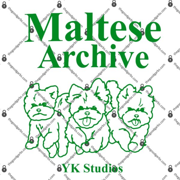 Maltese Archive Yk Studios Funny Dog T-Shirt