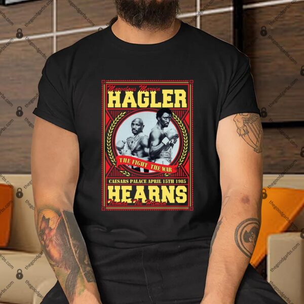 Marvelous Marvin Hegler vs Hearns Shirt