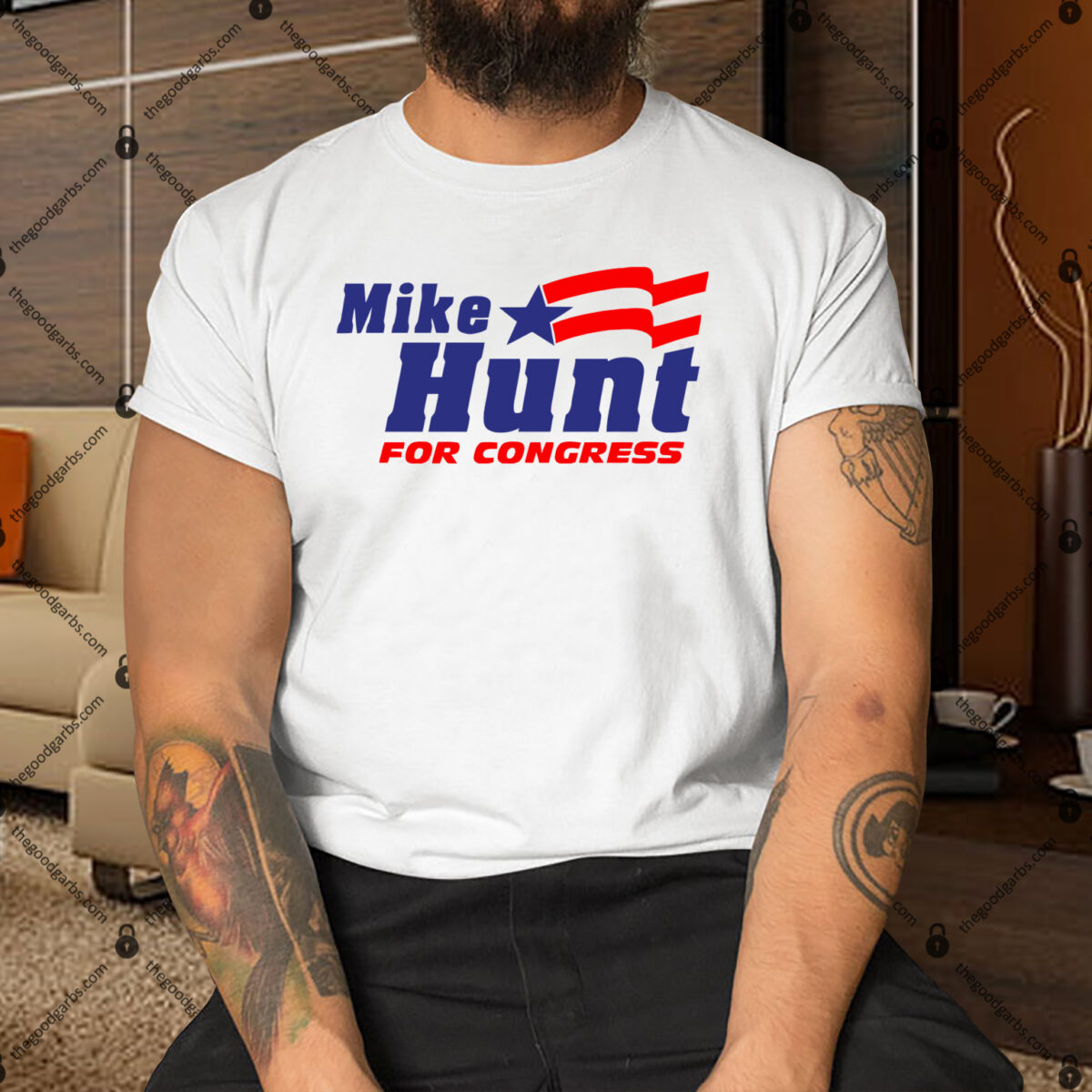 Mike Hunt For Congress Shirt