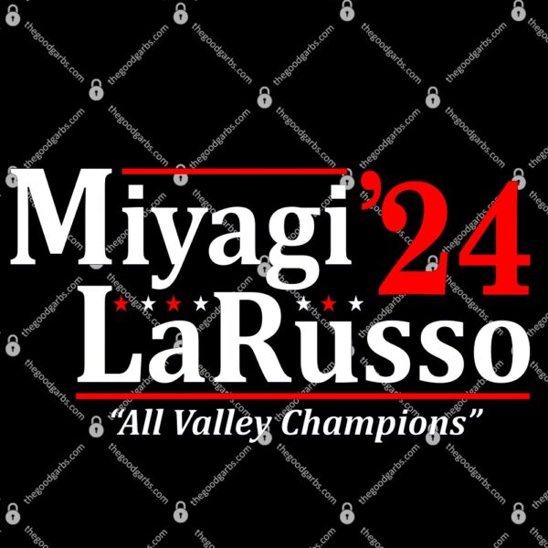 Miyagi Larusso 2024 All Valley Champions T-Shirt