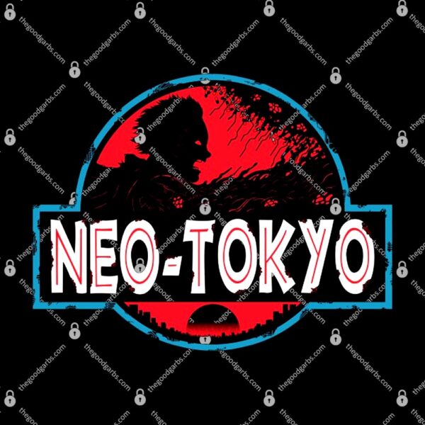 Neo-Tokyo Park Akira Jurassic Park Parody T-Shirt
