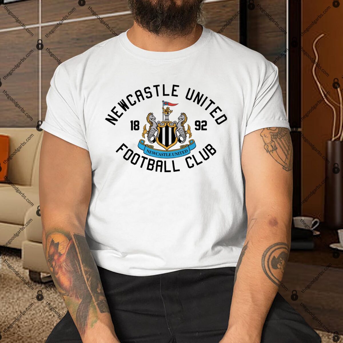 Newcastle United Football Club 1892 White Shirt