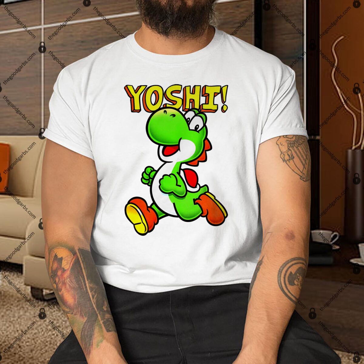 Nintendo Running Yoshi Shirt