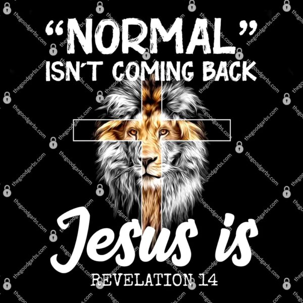 Normal Isn't Coming Back Jesus Is Revelations 14 T-Shirt