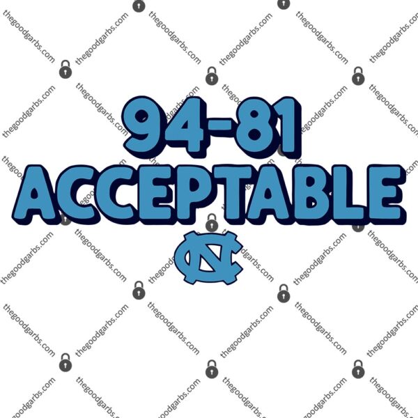North Carolina Basketball Acceptable T-Shirt