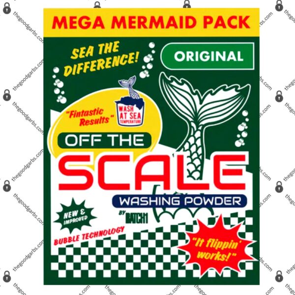 Off the Scale Mermaid Washing Powder T-Shirt