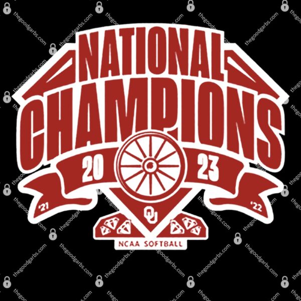 Oklahoma Softball 2023 National Champions T-Shirt