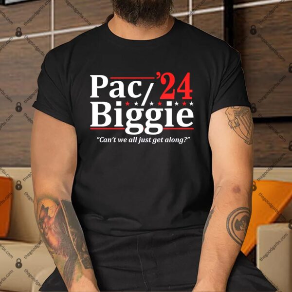 Pac and Biggie 2024 Election Shirt