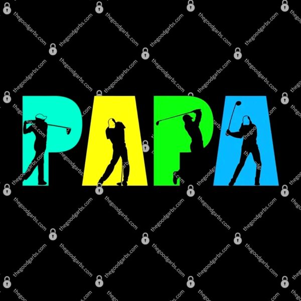Papa Golfing T-Shirt