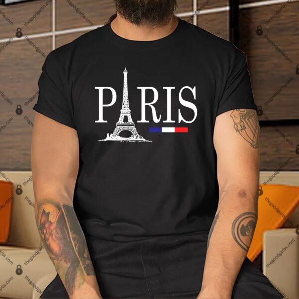 Paris Eiffel Tower Logo Shirt