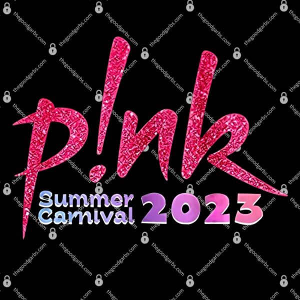 Pink Summer Carnival 2023 Tour Trustfall Pink Tour T-Shirt