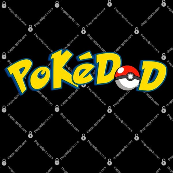 Pokedad Cute Dad Gift T-Shirt
