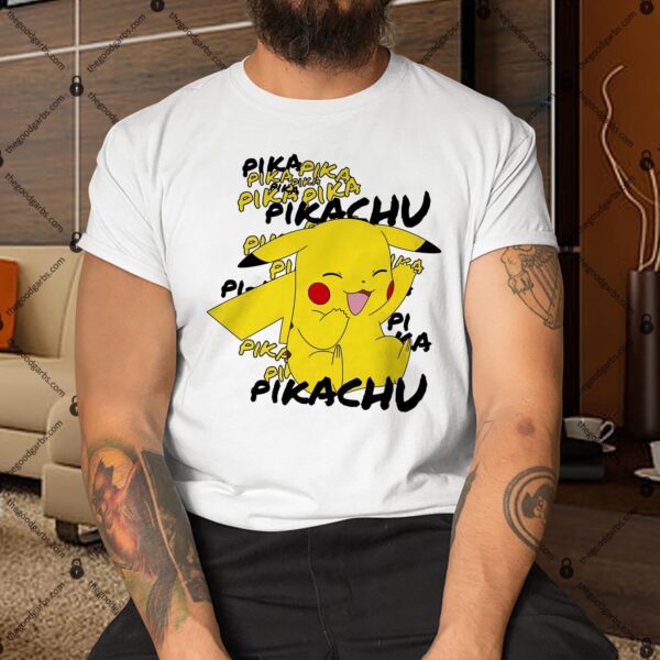 Pokemon Pikachu Laughing Shirt