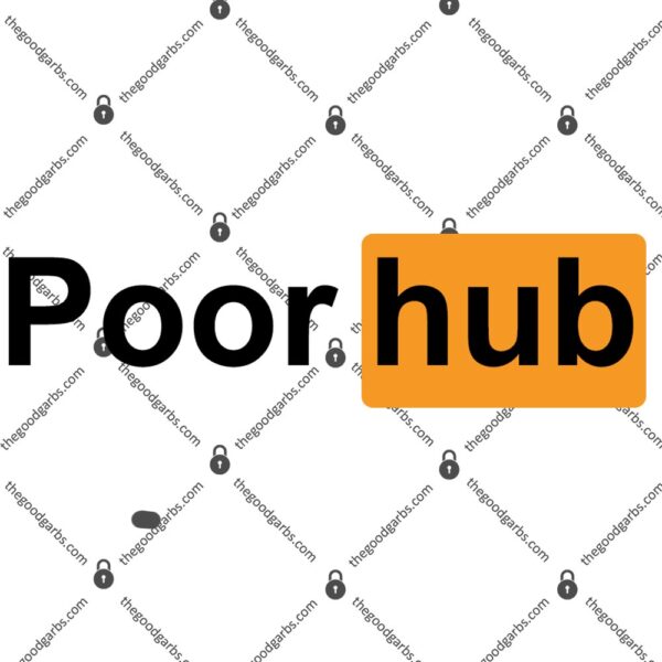 Poor Hub Capsule Logo Parody Porn Hub Ringer T-Shirt