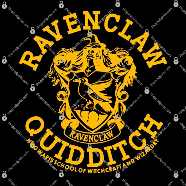 Ravenclaw Quidditch Crest Logo T-Shirt