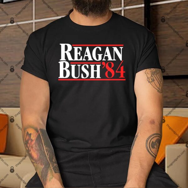Reagan Bush 84 President Shirt