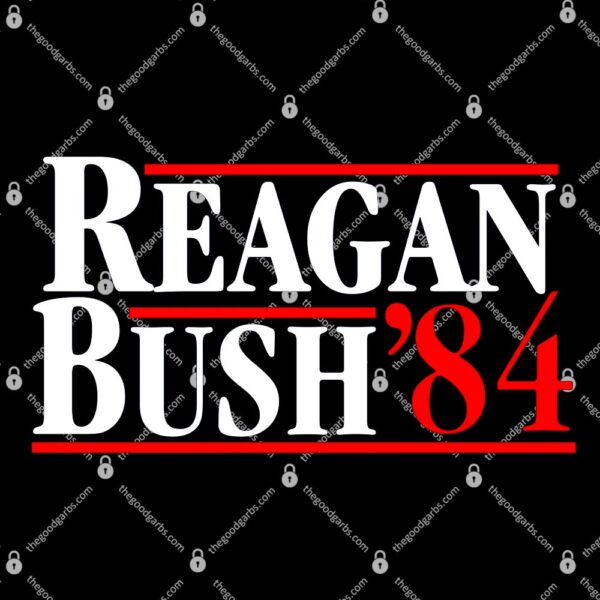 Reagan Bush 84 President T-Shirt