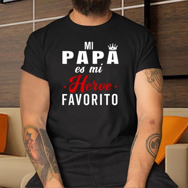 Regalos Para Papa Dia Del Padre Camiseta Mejor Papa Mundo Shirt
