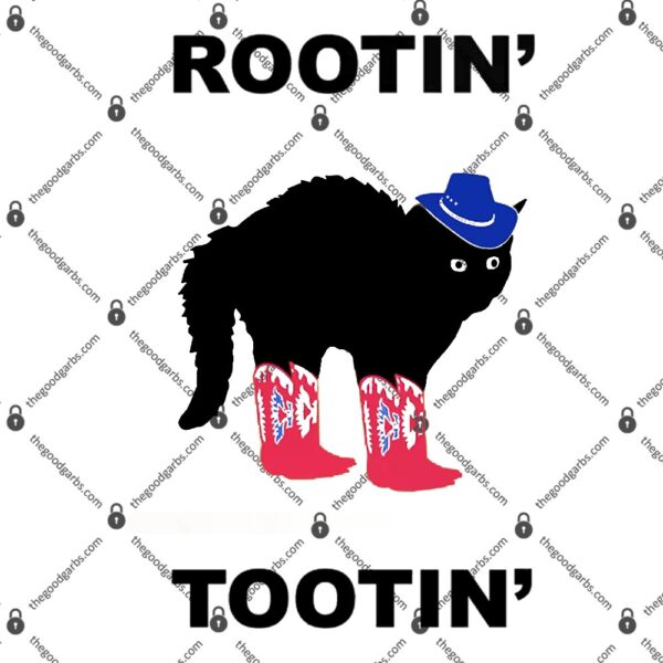Rootin Tootin Cat Cowboy Cat Tee T-Shirt