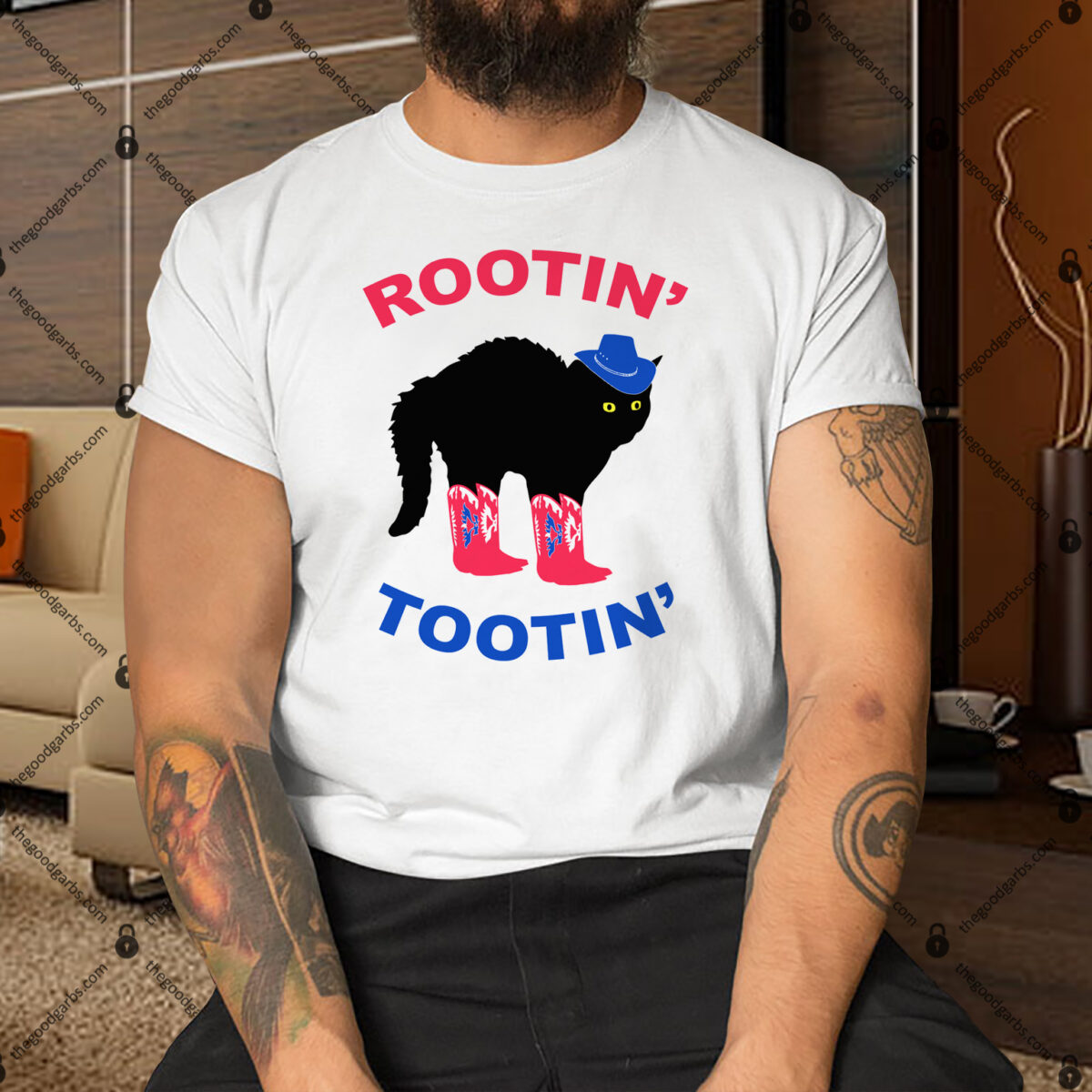 Rootin Tootin Cowboy Cat Shirt