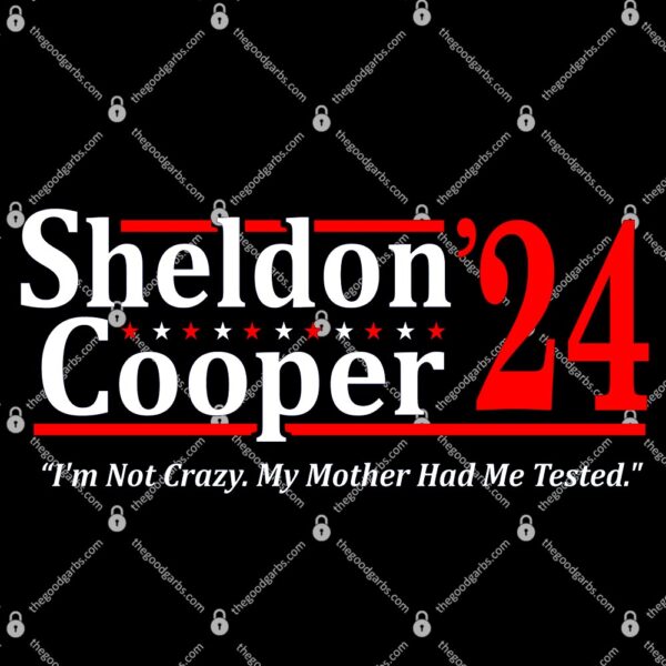 Sheldon Cooper 2024 Election T-Shirt