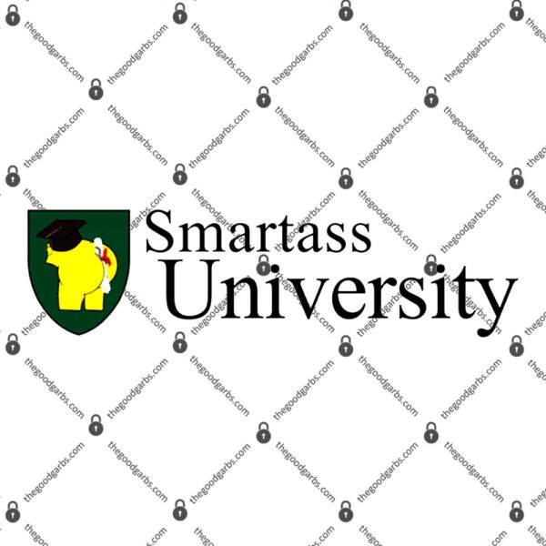 Smartass University T-Shirt