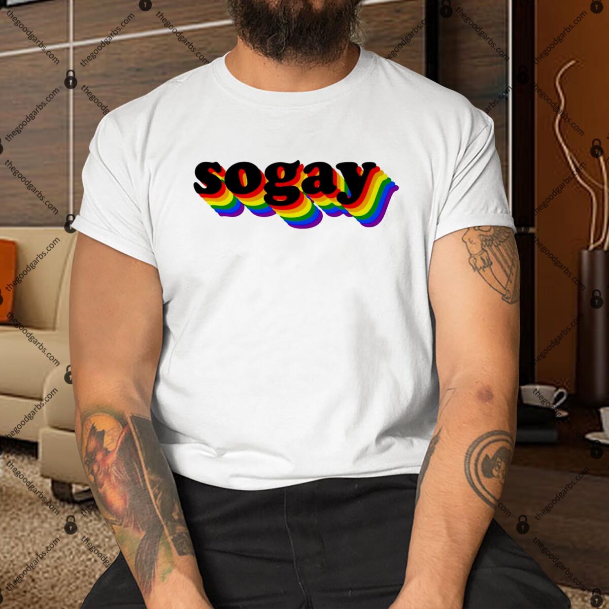 So Gay LGBT Pride Retro Shirt